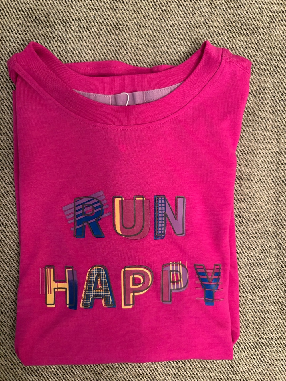 Brooks Hot Pink Performance Tee